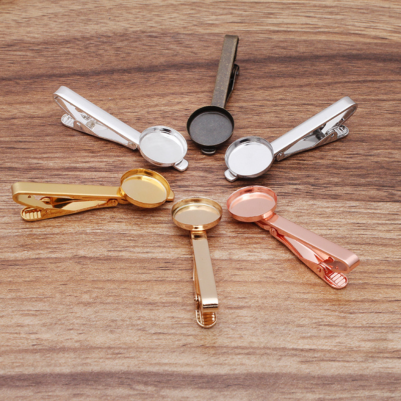 Tie Bar Set Gift - 50 قطعة من مشابك ربطات العنق