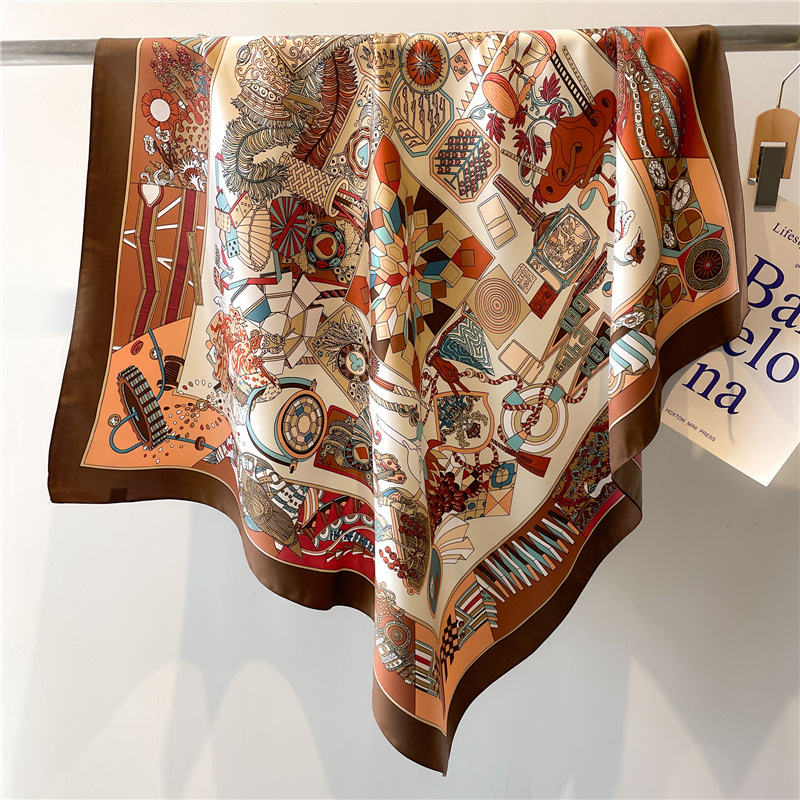 Scarf Silk Square - وشاح حريري مربع جديد لعام 2026