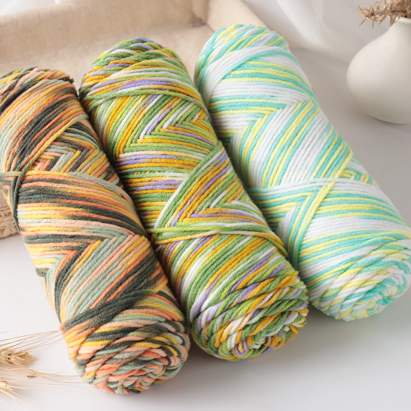 Woven Scarf Blanket - 300 جرام هالة مصبوغ 5 حبلا
