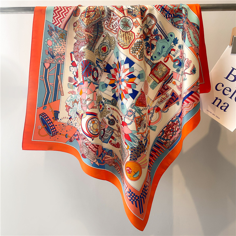 وشاح حريري مربع جديد لعام 2026 - مراجعة Scarf Silk Square وسعره