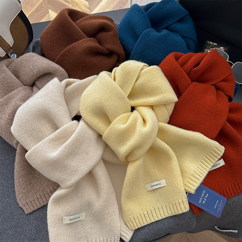 وشاح من الصوف الخالص بـ 48 لون - مراجعة Muffler Men Wool وسعره