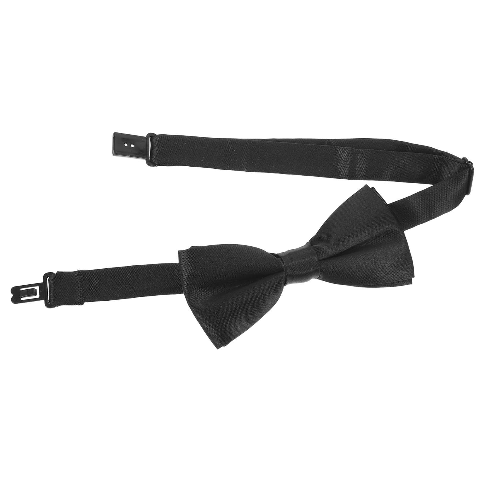 ربطة عنق سوداء قابلة للتعديل ل - مراجعة Bow Tie Pre Tied وسعره